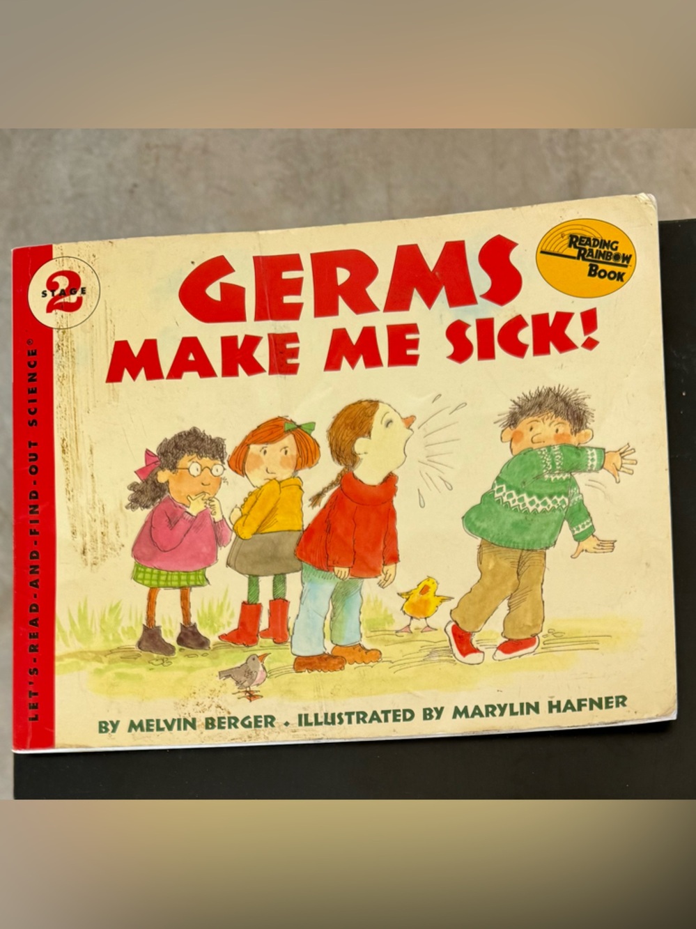 Germs Make Me Sick! Children's Paperback Book
